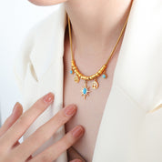 Illumination Gold-Plated Charm Necklace