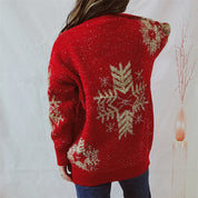 Yulia Oversized Snowflake Sweater