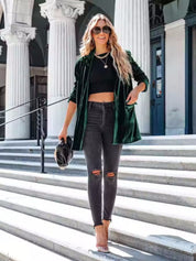 Don't Miss the Party Longline Blazer