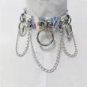 Crystal Holographic Waist Sculpting Belt