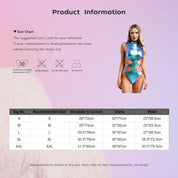 Andromeda Metallic Cutout Bodysuit