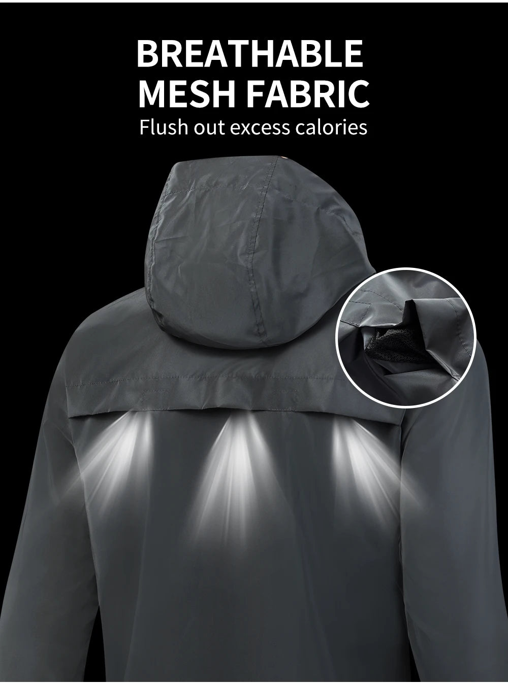 Low Key Holographic Reflective Water Resistant Motorcycle Windbreaker Jacket