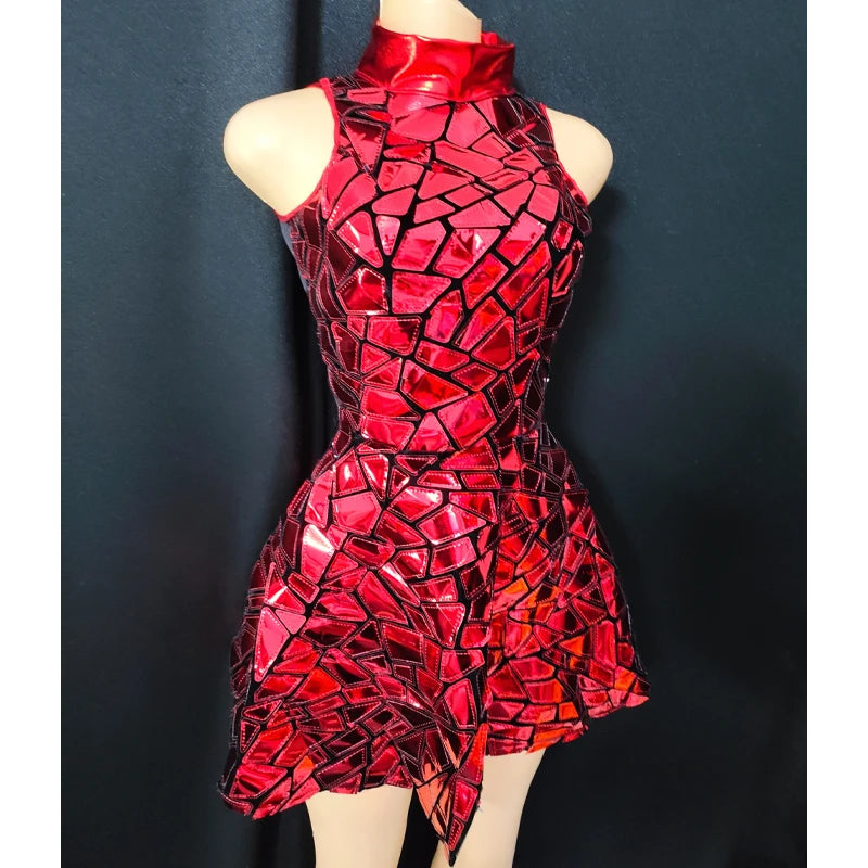 Magic Mirror Nightclub Dress Stage Costumes