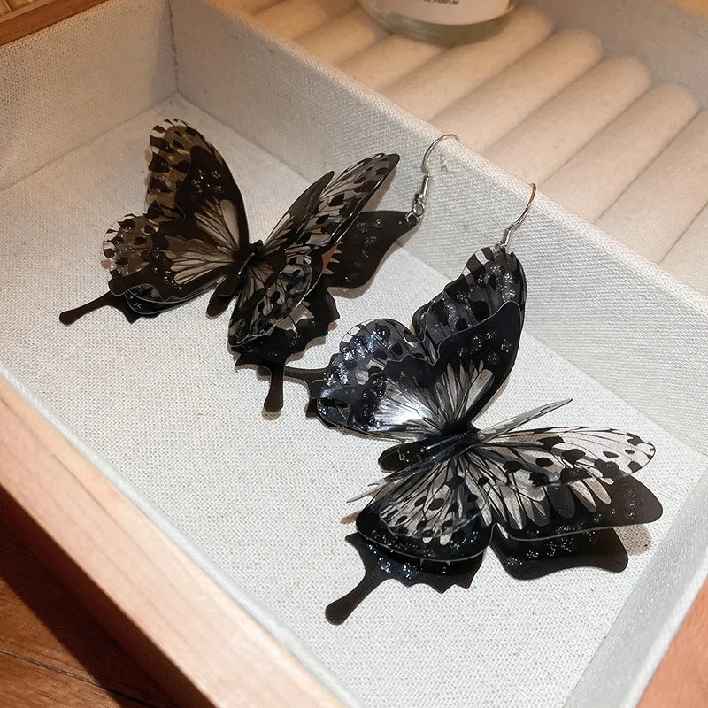 3-D Butterfly Earrings