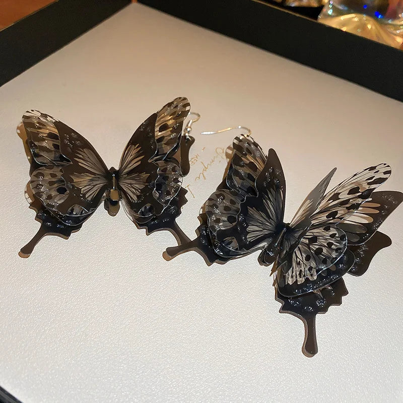 3-D Butterfly Earrings