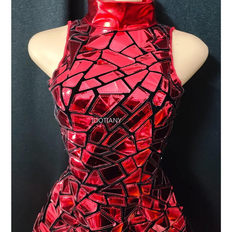 Magic Mirror Nightclub Dress Stage Costumes