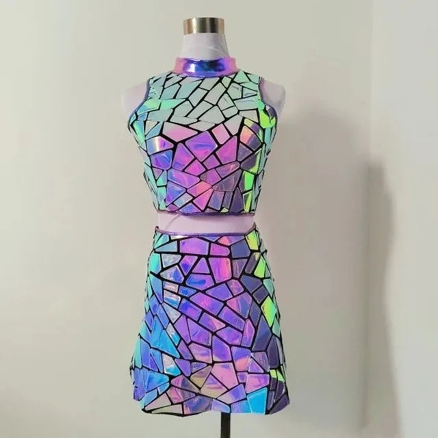Magic Mirror Nightclub Dress Stage Costumes