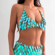Siren Song Cover up Top and Skirt