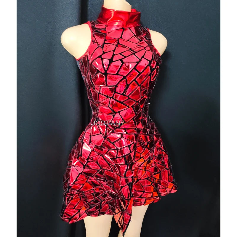 Magic Mirror Nightclub Dress Stage Costumes