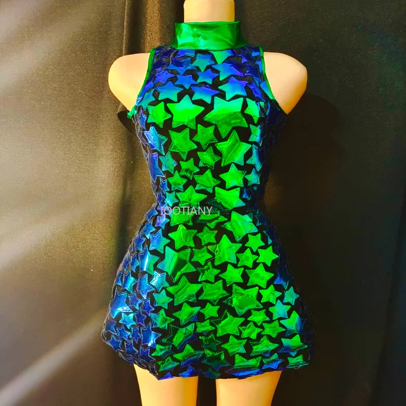 Magic Mirror Nightclub Dress Stage Costumes