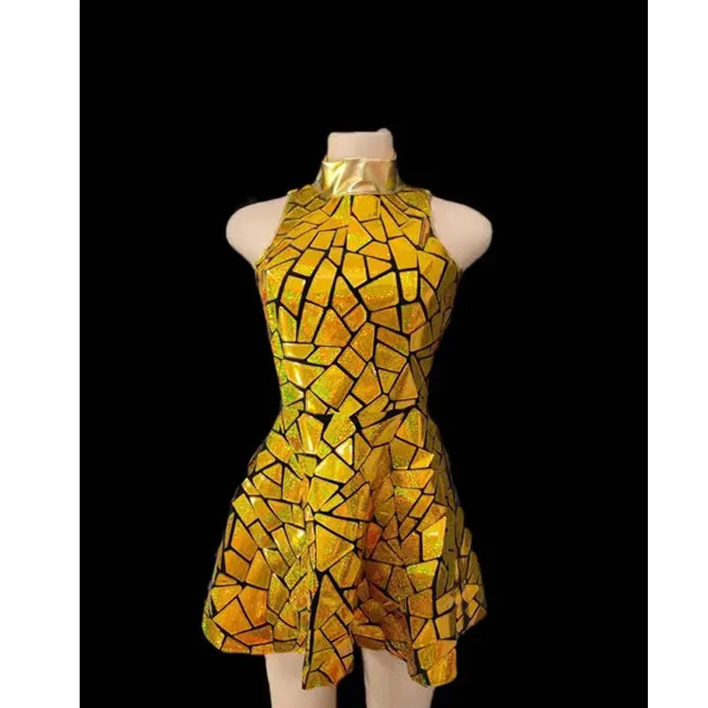 Magic Mirror Nightclub Dress Stage Costumes