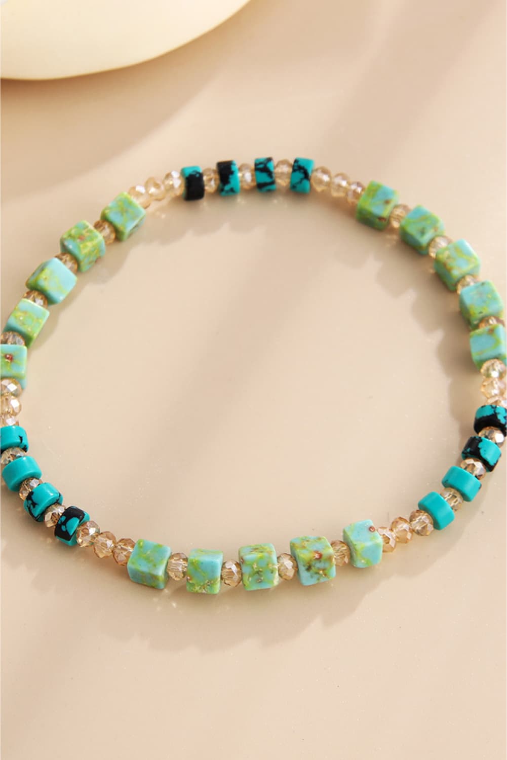 Seabreeze Crystal & Natural Stone Bracelet