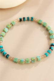 Seabreeze Crystal & Natural Stone Bracelet