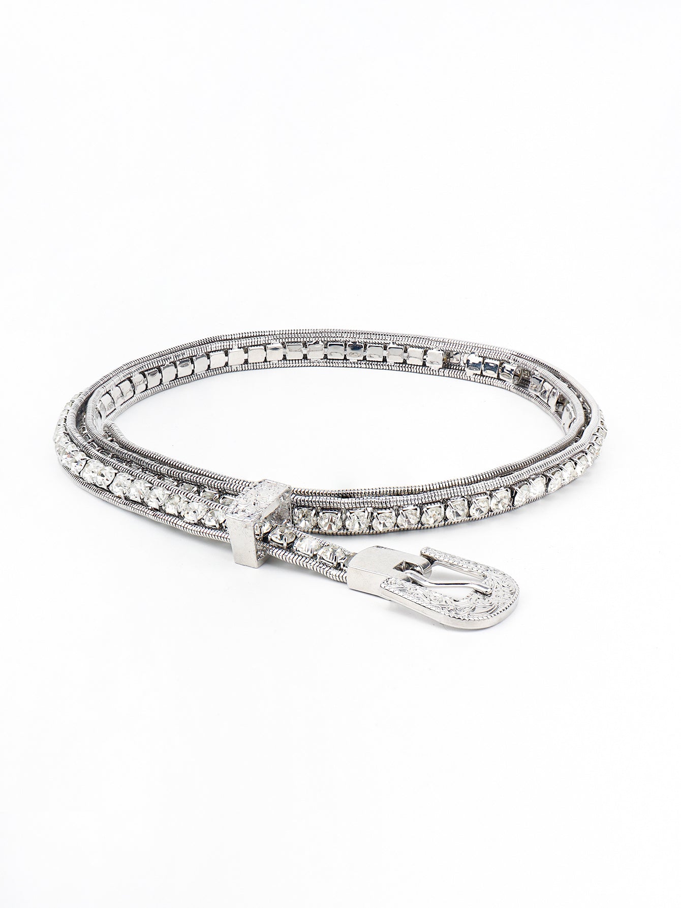Ice Rhinestone Belt