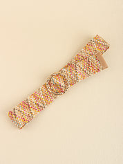 Tropics Woven Multicolored Belt