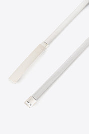 Slimline Stretch Metal Skinny Belt