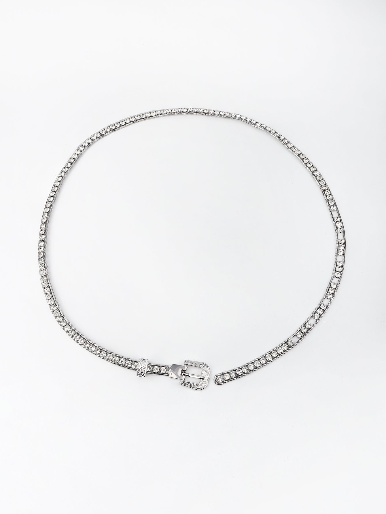 Ice Rhinestone Belt