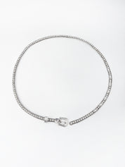 Ice Rhinestone Belt