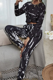 Stellar Tie-Dye Top and Joggers Lounge Set