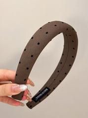 Polka Dot Wide Width Headband