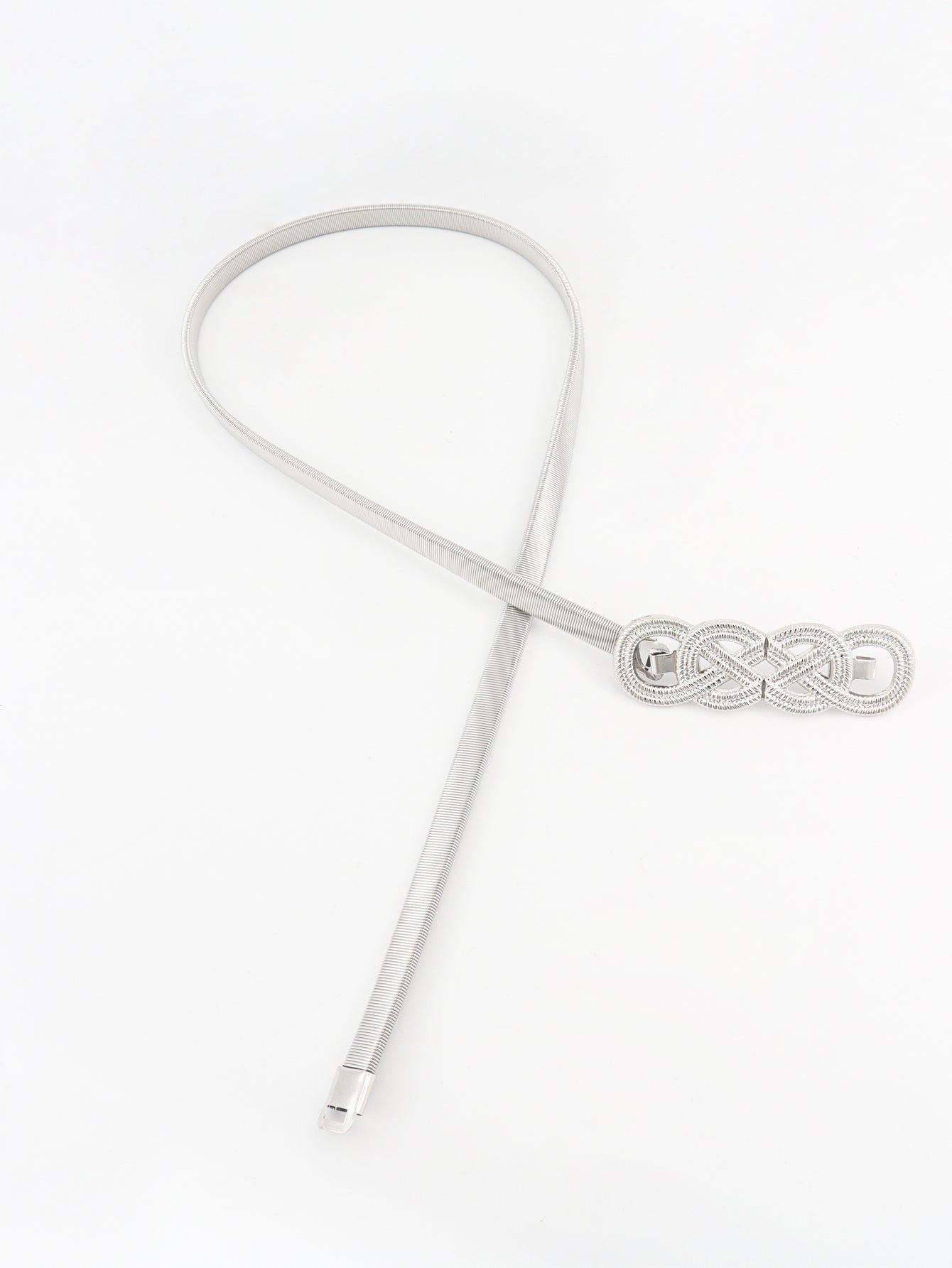 Infinity Knot Stretch Metal Belt