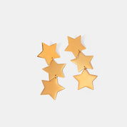 18K Gold-Plated Star Earrings