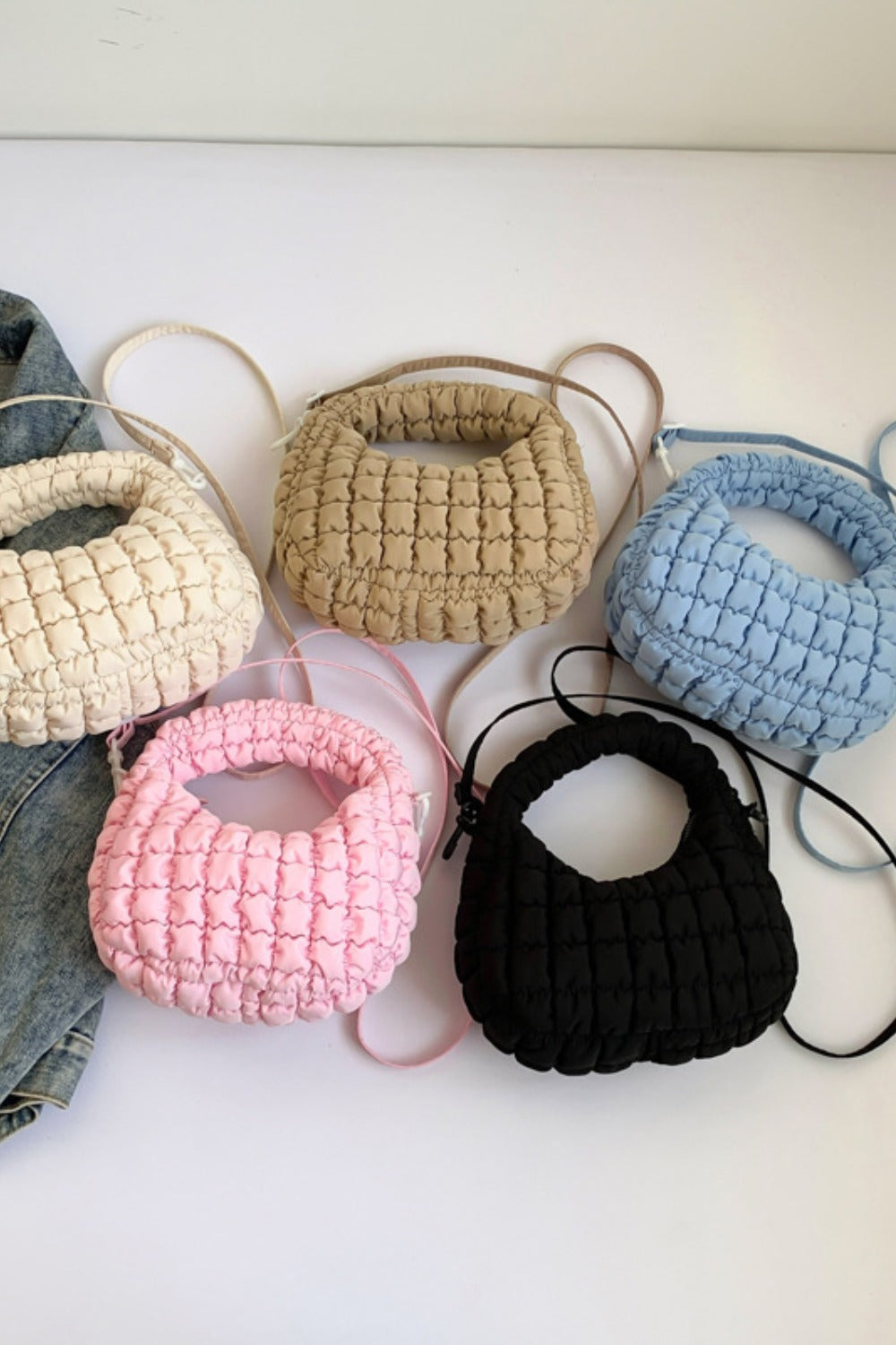 Marshmallow Puff Crossbody Bag