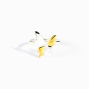 Delicate Balance Butterfly 925 Sterling Silver Ring