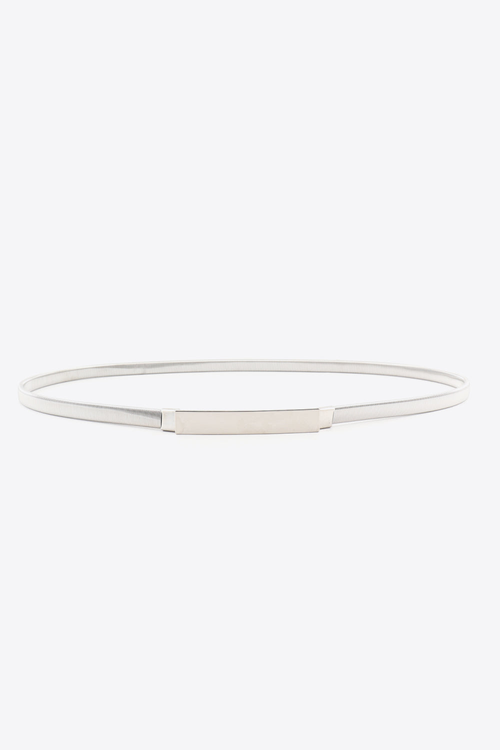 Slimline Stretch Metal Skinny Belt