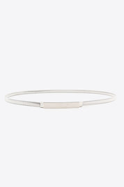 Slimline Stretch Metal Skinny Belt