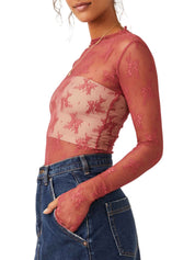 Tribecca Mock Neck Blouse