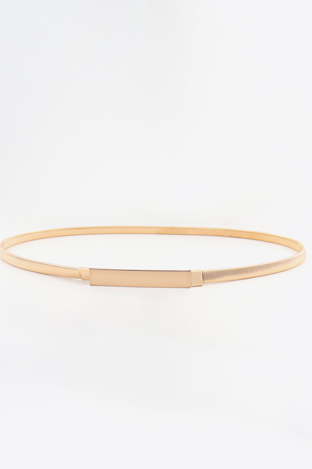Slimline Stretch Metal Skinny Belt