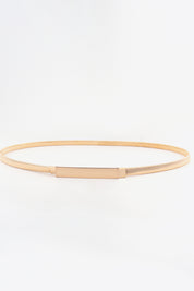 Slimline Stretch Metal Skinny Belt