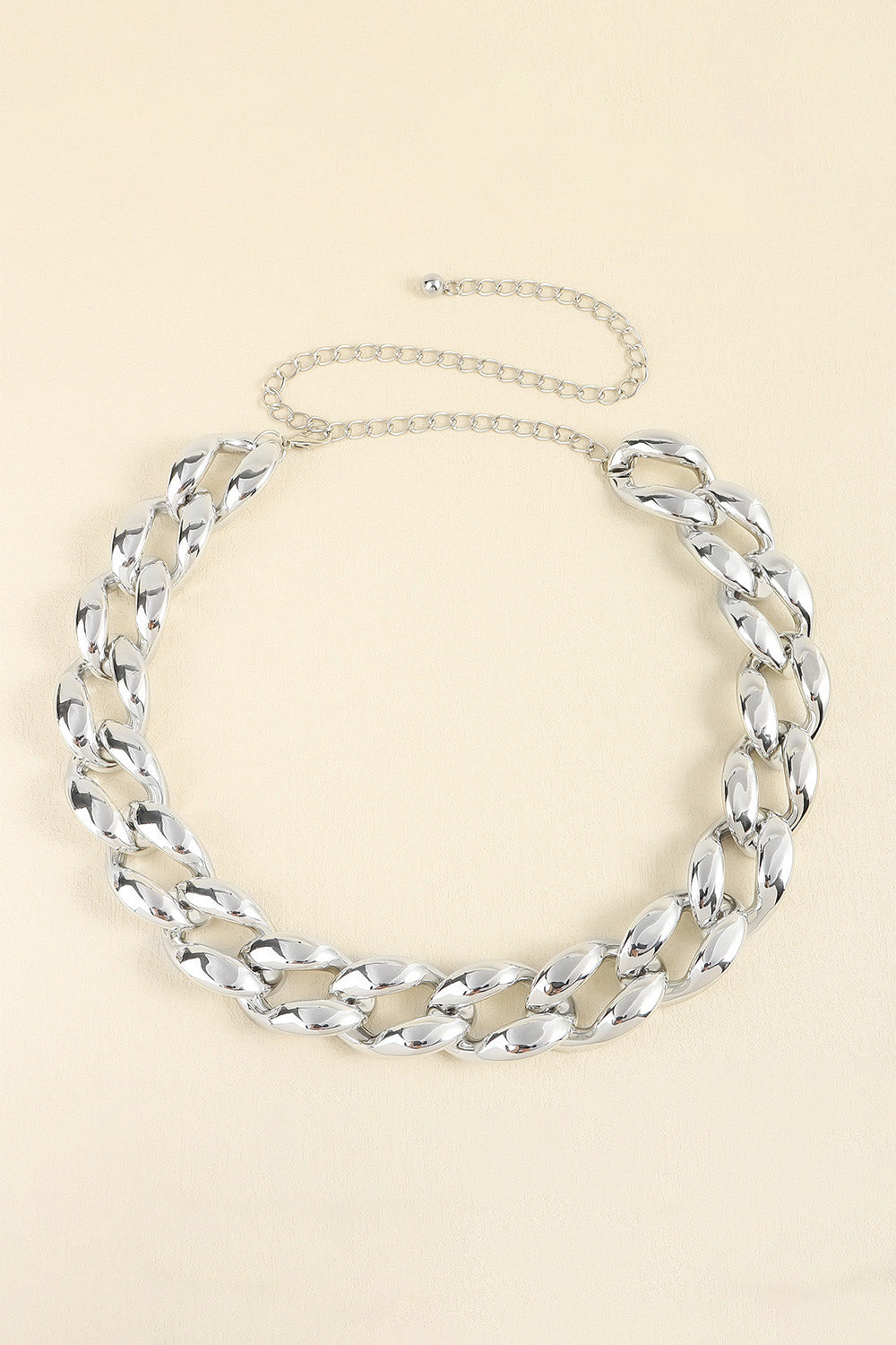 Jetset Lightweight Acrylic Chain Belt