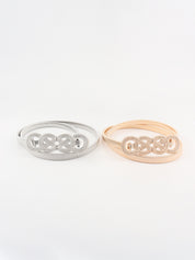Infinity Knot Stretch Metal Belt