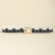 Classic Toggle Clasp Elastic Belt