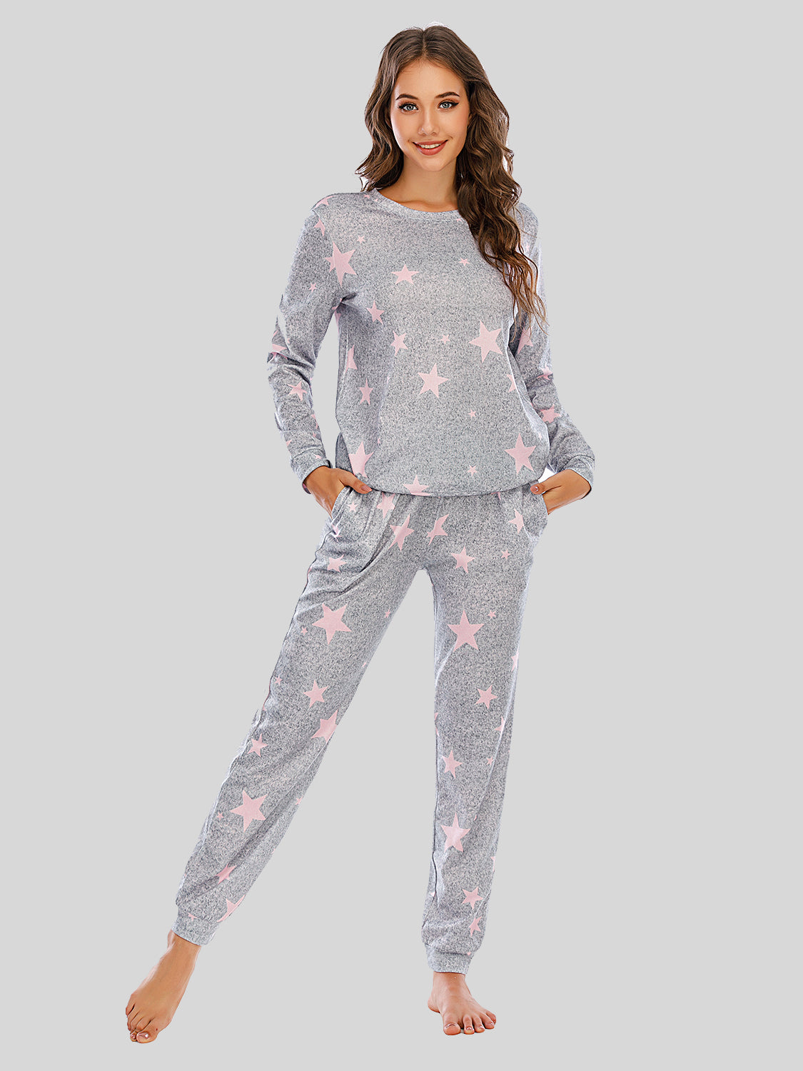 Starry Eyed Top and Pants Lounge Set