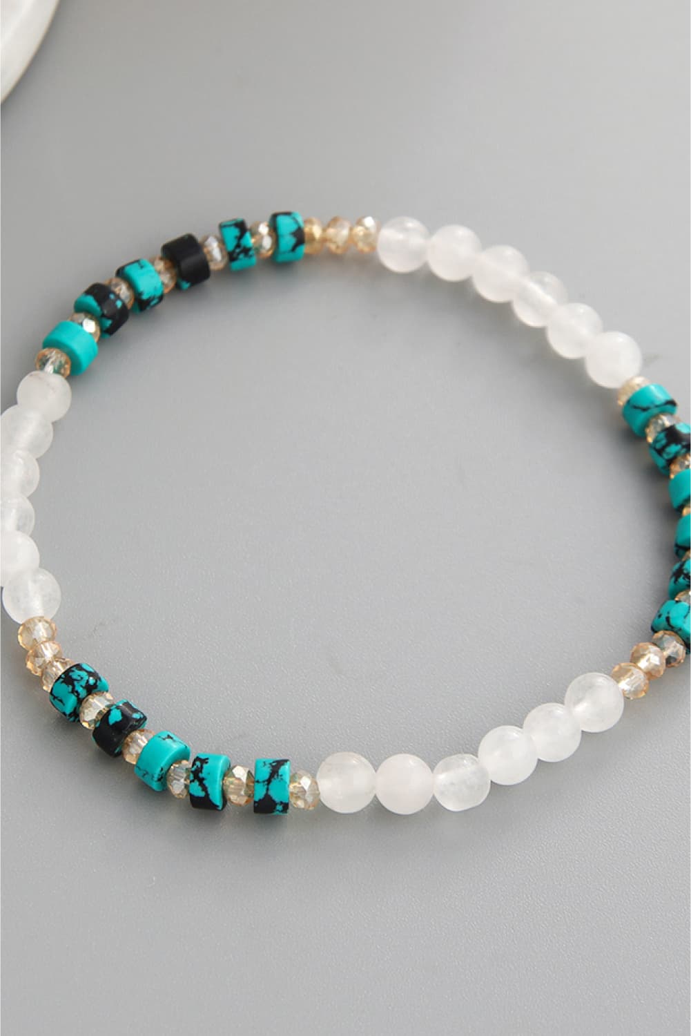 Seabreeze Crystal & Natural Stone Bracelet
