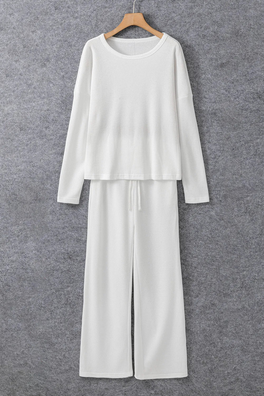 Barely There Top and Drawstring Pants Lounge Set