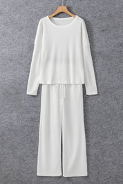 Barely There Top and Drawstring Pants Lounge Set