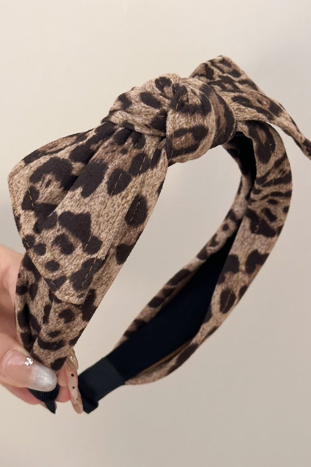 Leopard Print Wide Headband