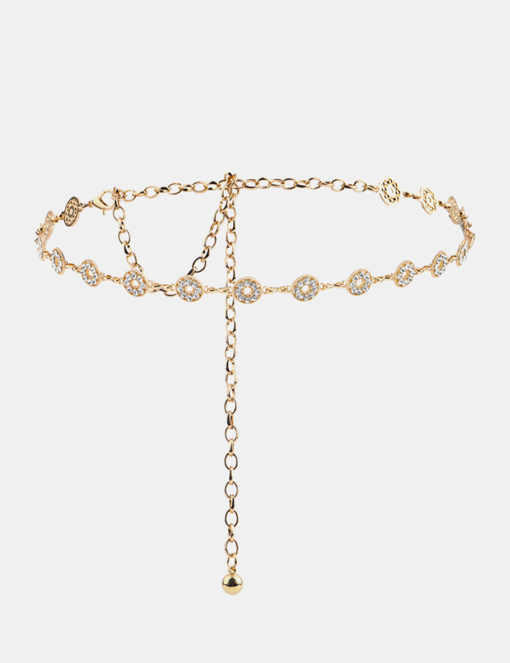Florets Rhinestone Belt