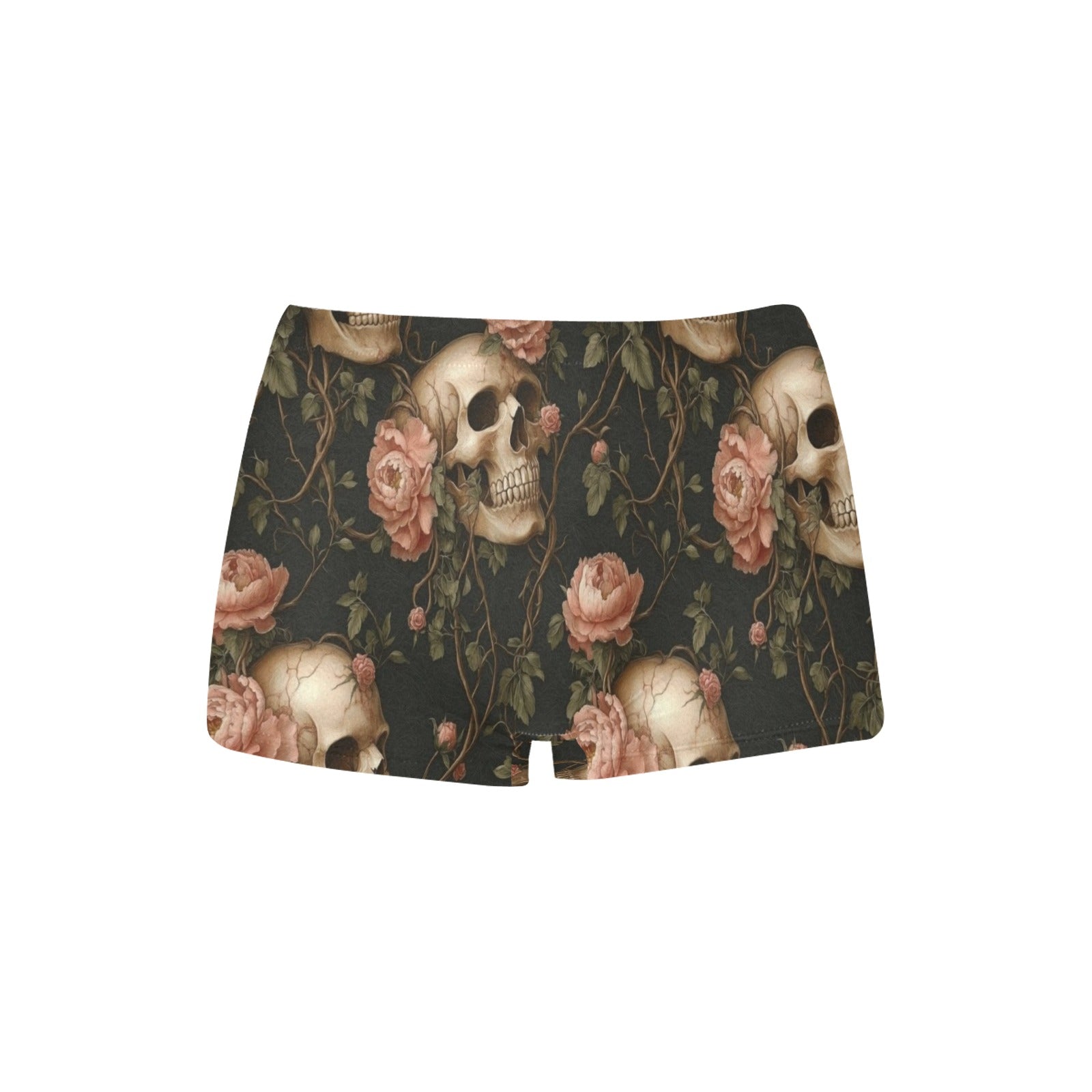 Skulls n Roses TK Exclusive All Over Print Boyshort Panties