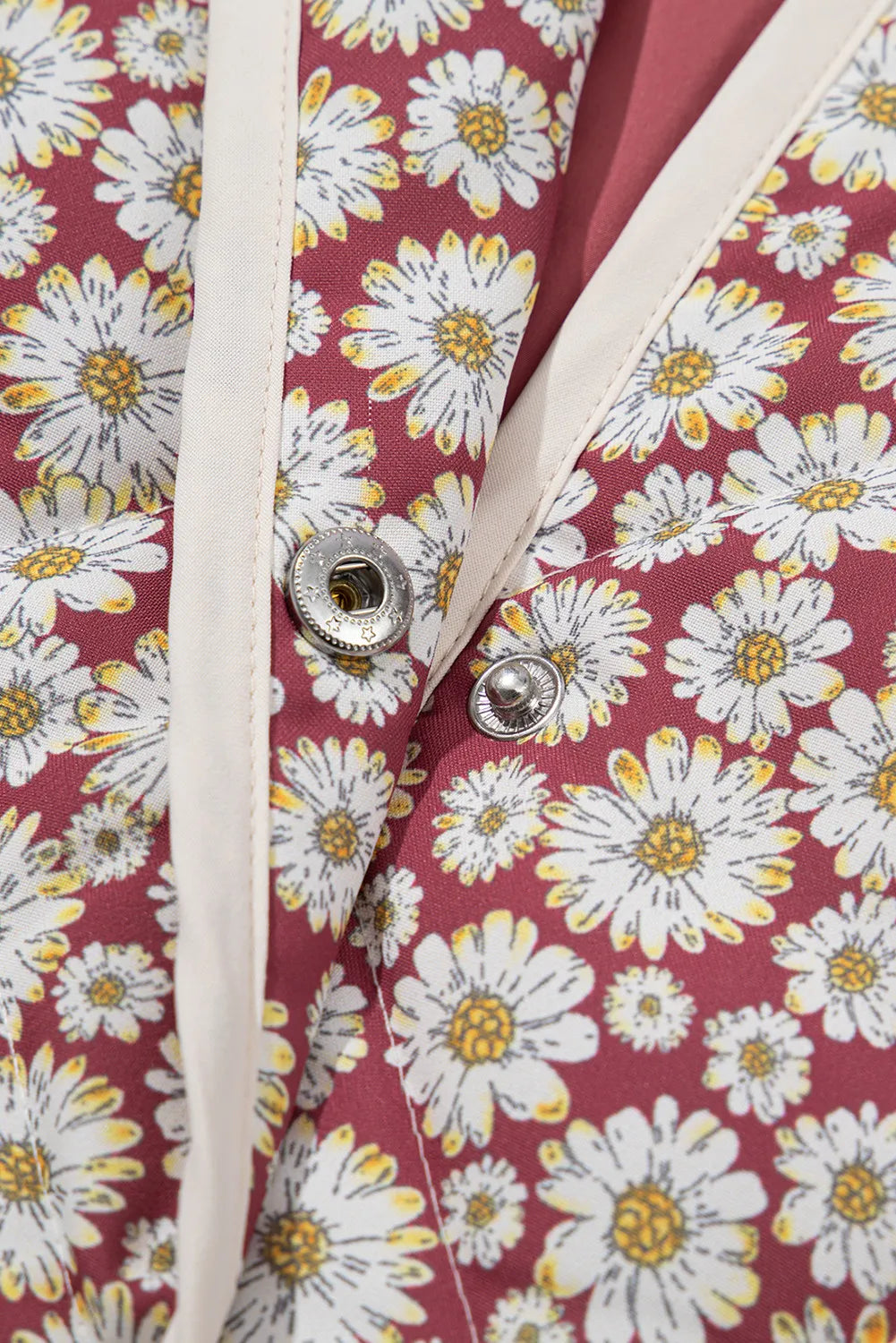 Lazy Daisy Floral Snap Down Jacket