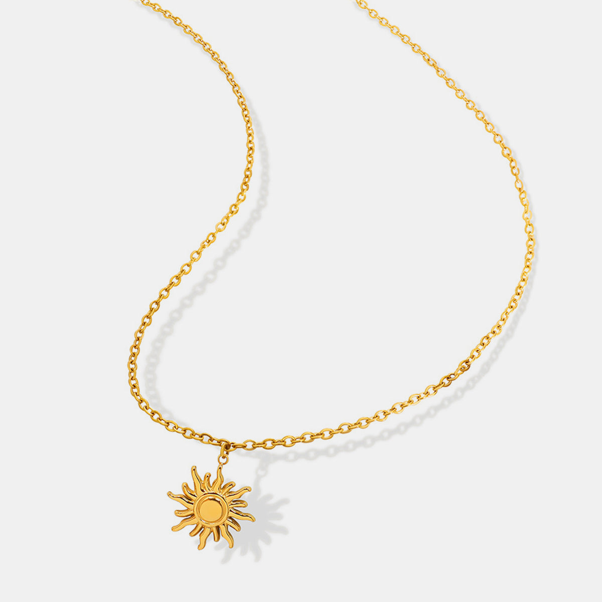 Ray of Sunshine Pendant Necklace