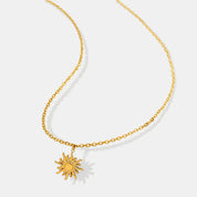 Ray of Sunshine Pendant Necklace