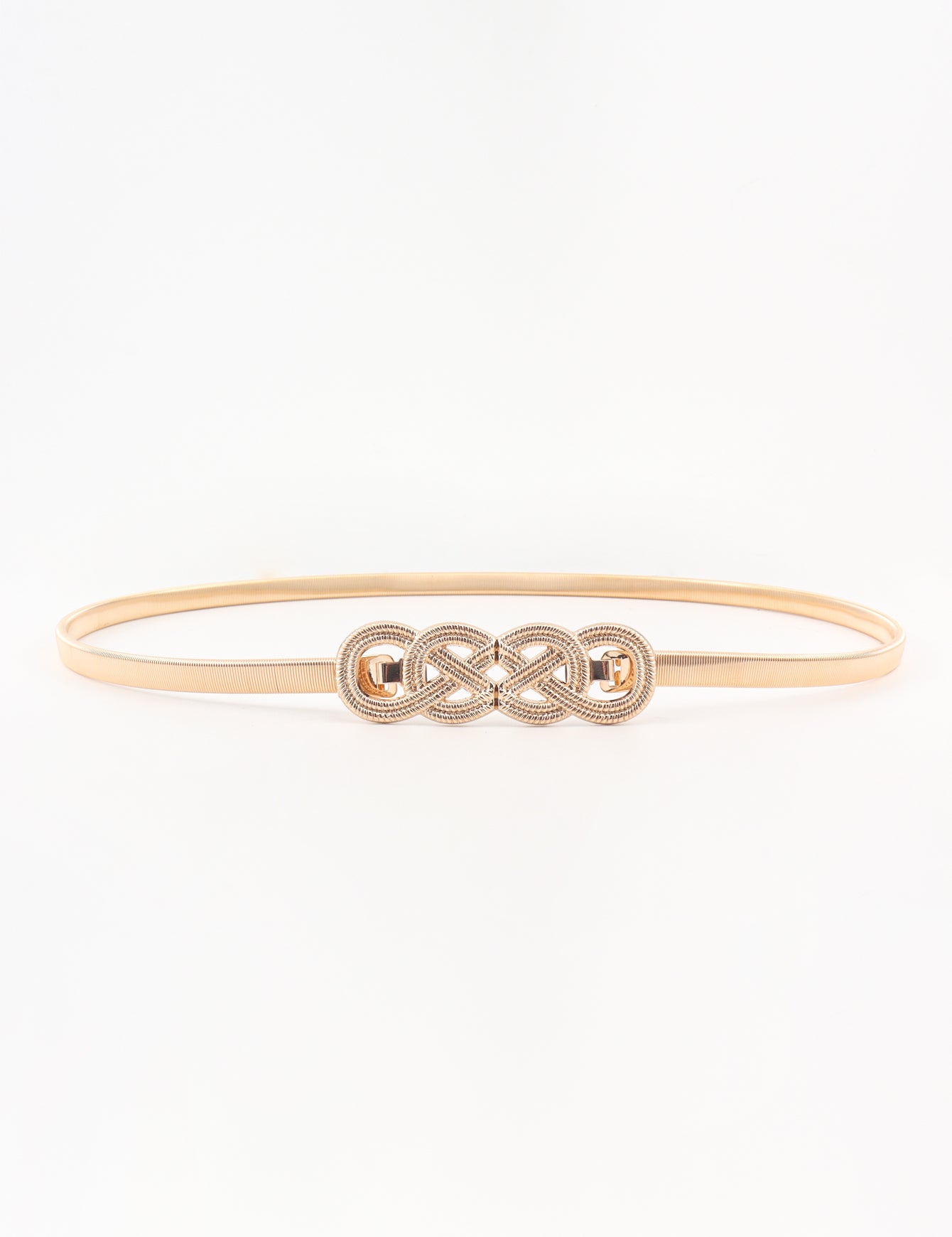 Infinity Knot Stretch Metal Belt