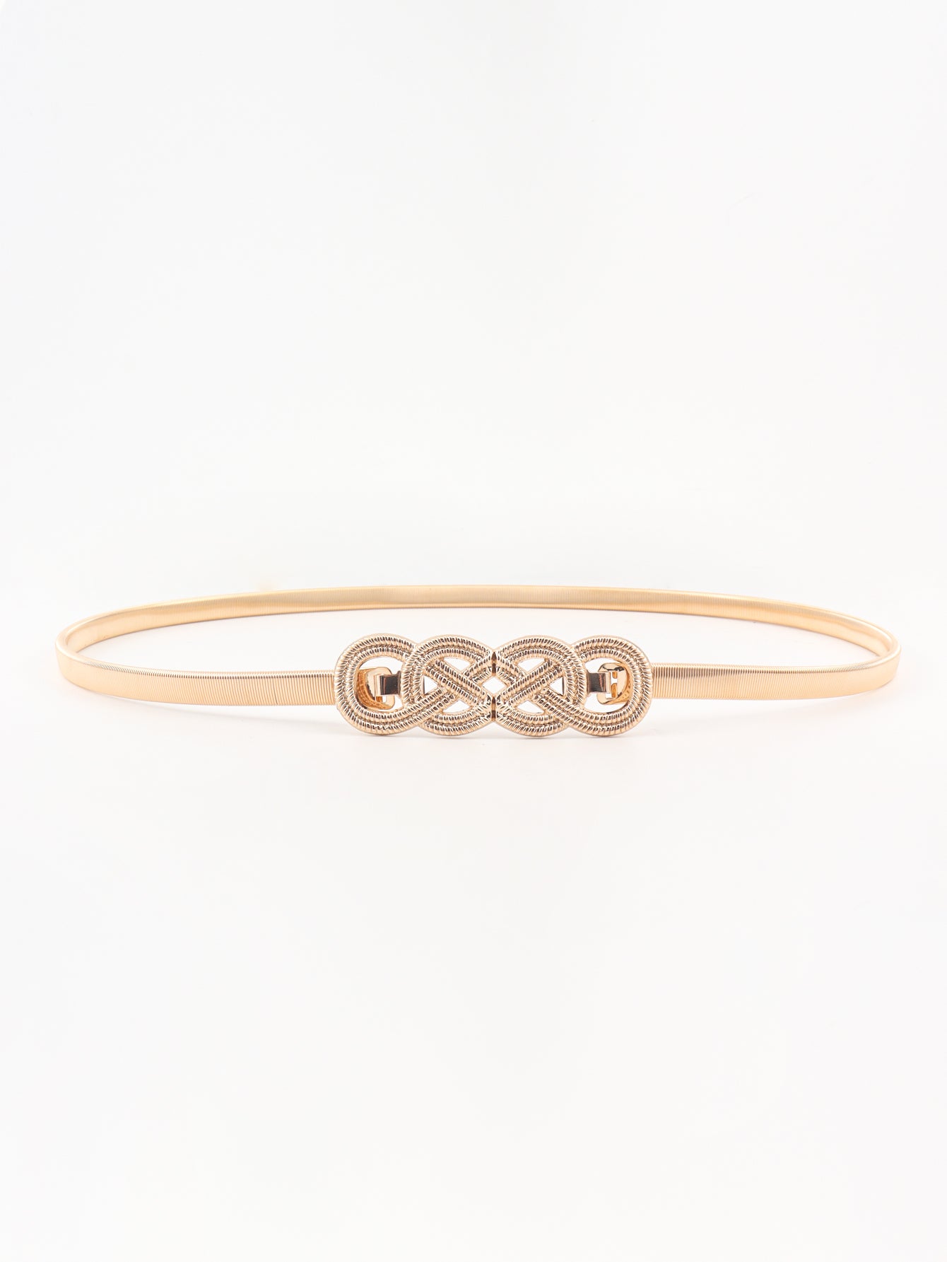 Infinity Knot Stretch Metal Belt