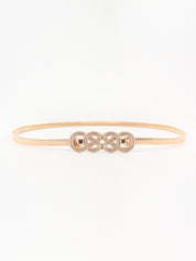 Infinity Knot Stretch Metal Belt