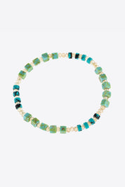Seabreeze Crystal & Natural Stone Bracelet